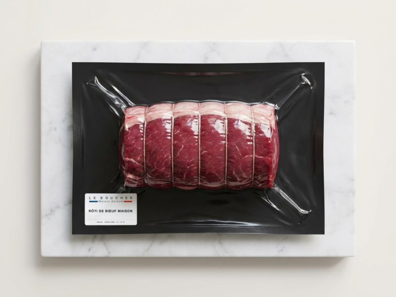 Rôti de bœuf Maison halal sous vide
