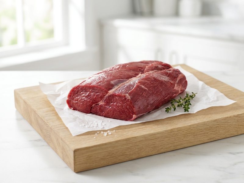 Macreuse de bœuf halal, hors du pack