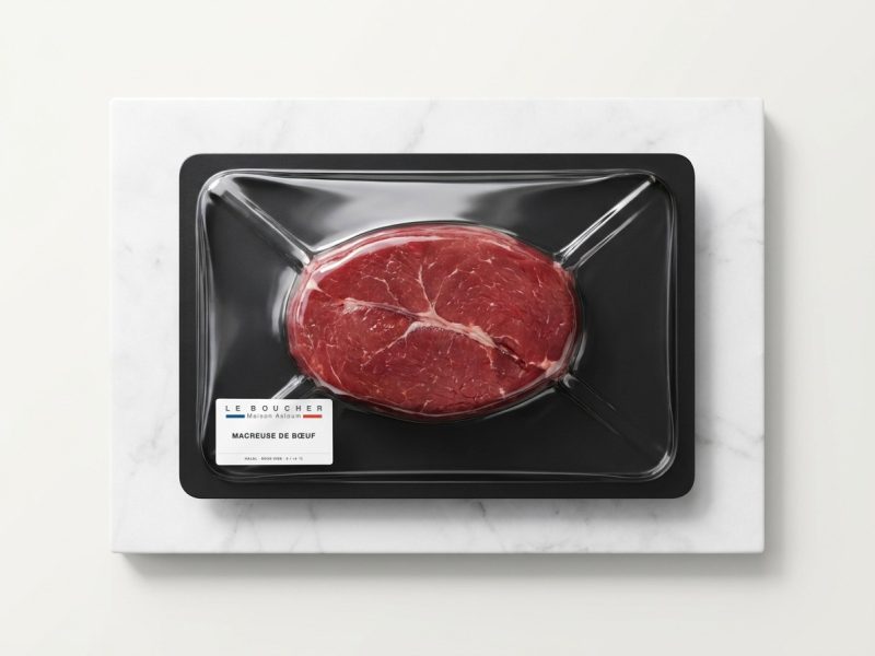Macreuse de bœuf halal sous vide
