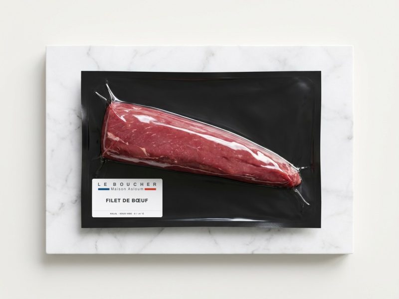 Filet de bœuf halal sous vide