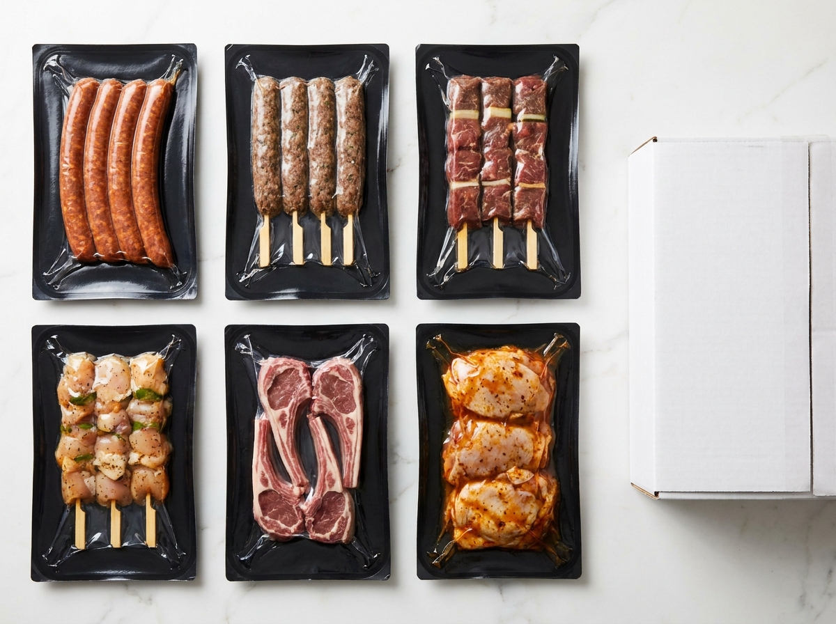 Le colis barbecue halal sous vide