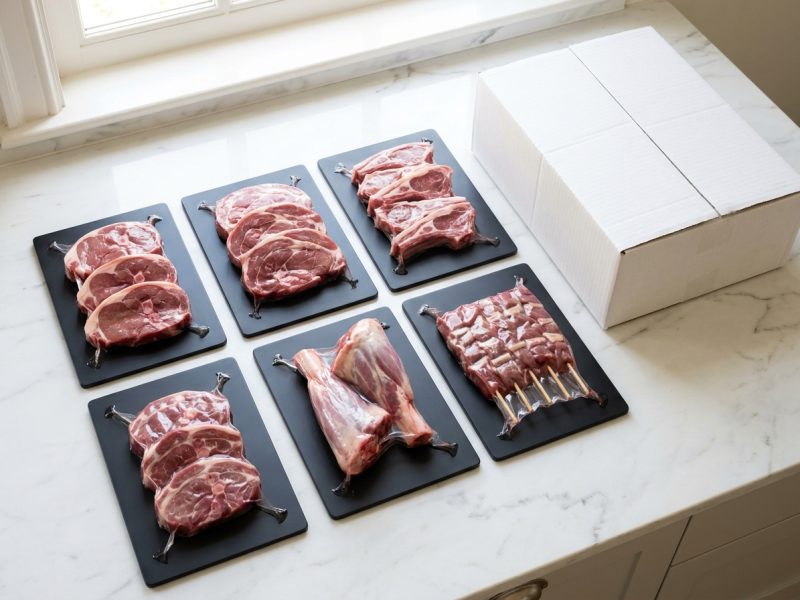 Le colis agneau halal sous vide