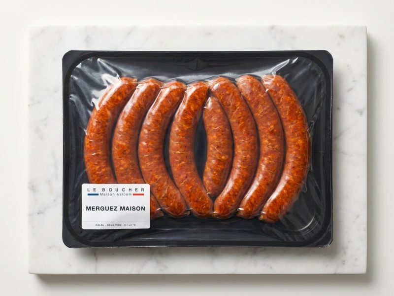 Merguez Maison halal sous vide