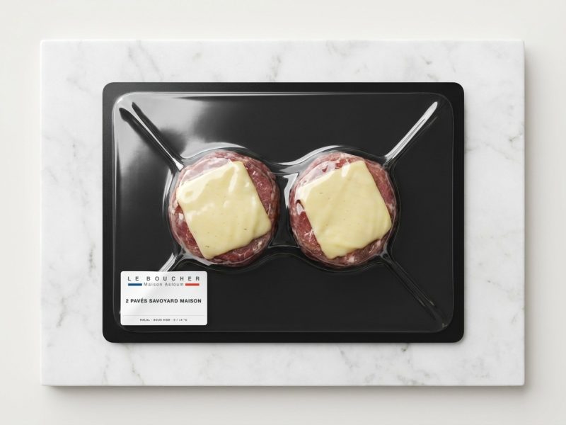 2 Pavés Savoyard Maison halal sous vide