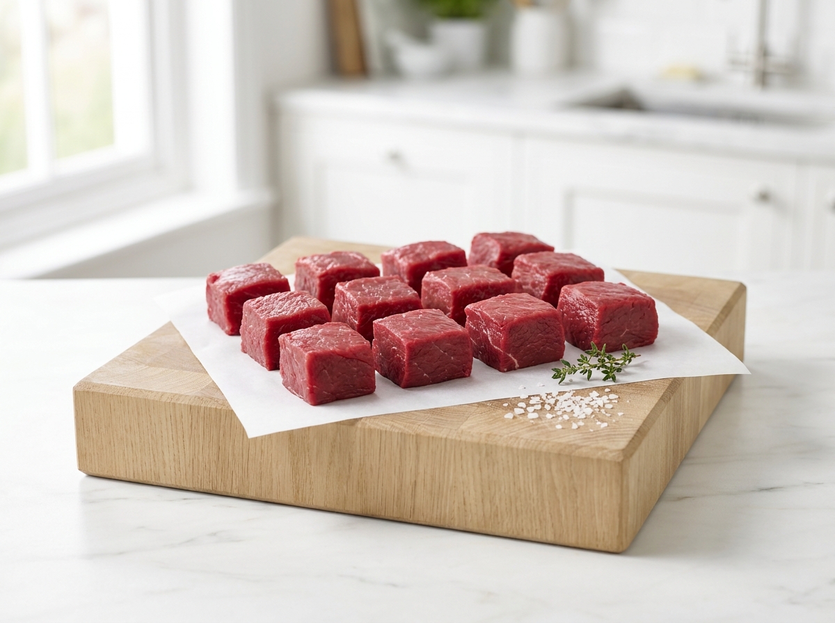 Bœuf Bourguignon halal, hors du pack