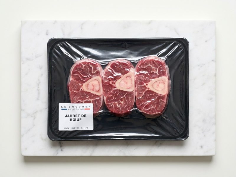 Jarret de Bœuf halal sous vide