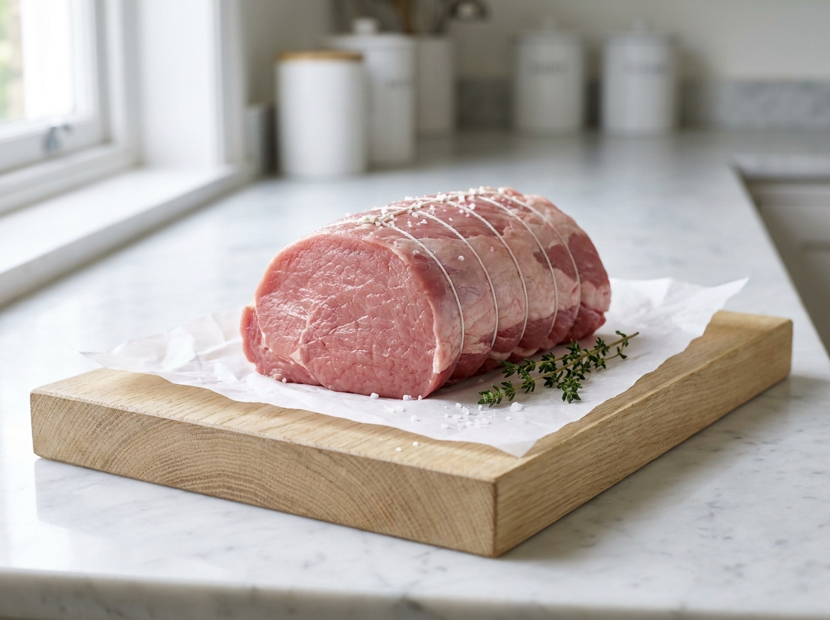 Rôti de Veau Maison halal, hors du pack