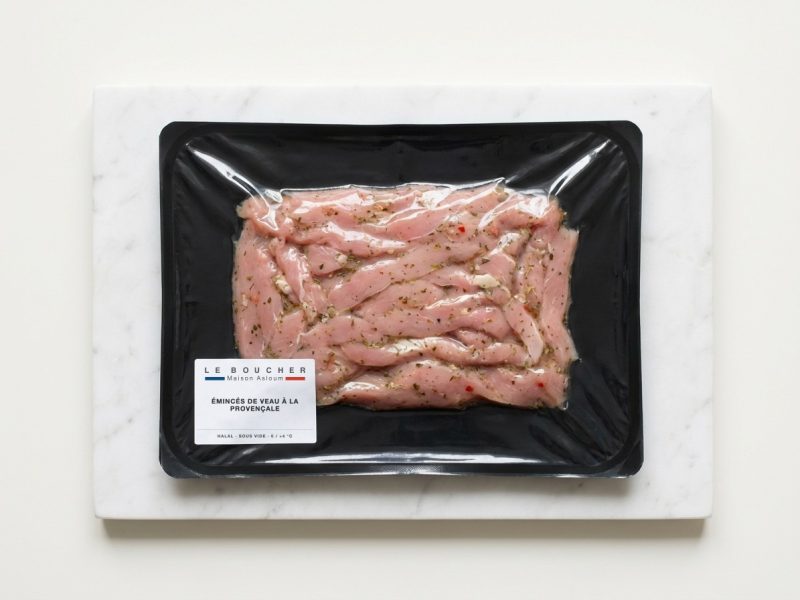 Émincés de Veau à la provençale halal sous vide