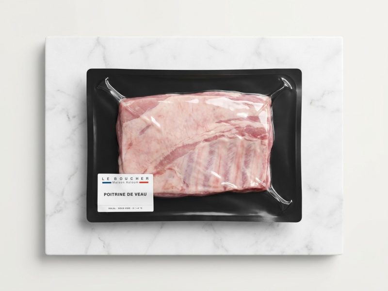 Poitrine de Veau halal sous vide