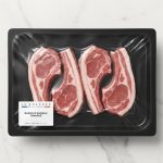 Baron d'agneau tranché halal sous vide
