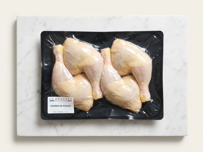 Cuisses de poulet halal sous vide