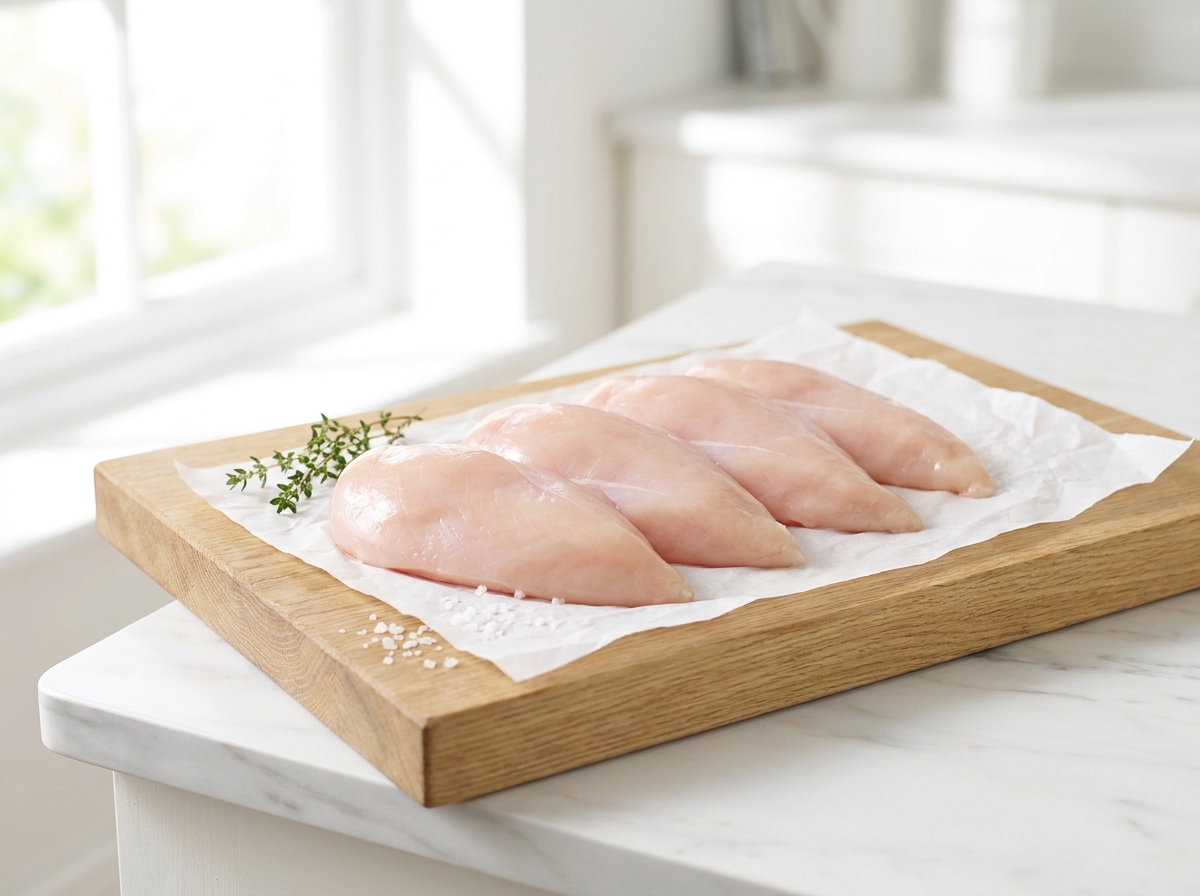 Filets de Poulet (entiers ou escalopes) halal, hors du pack