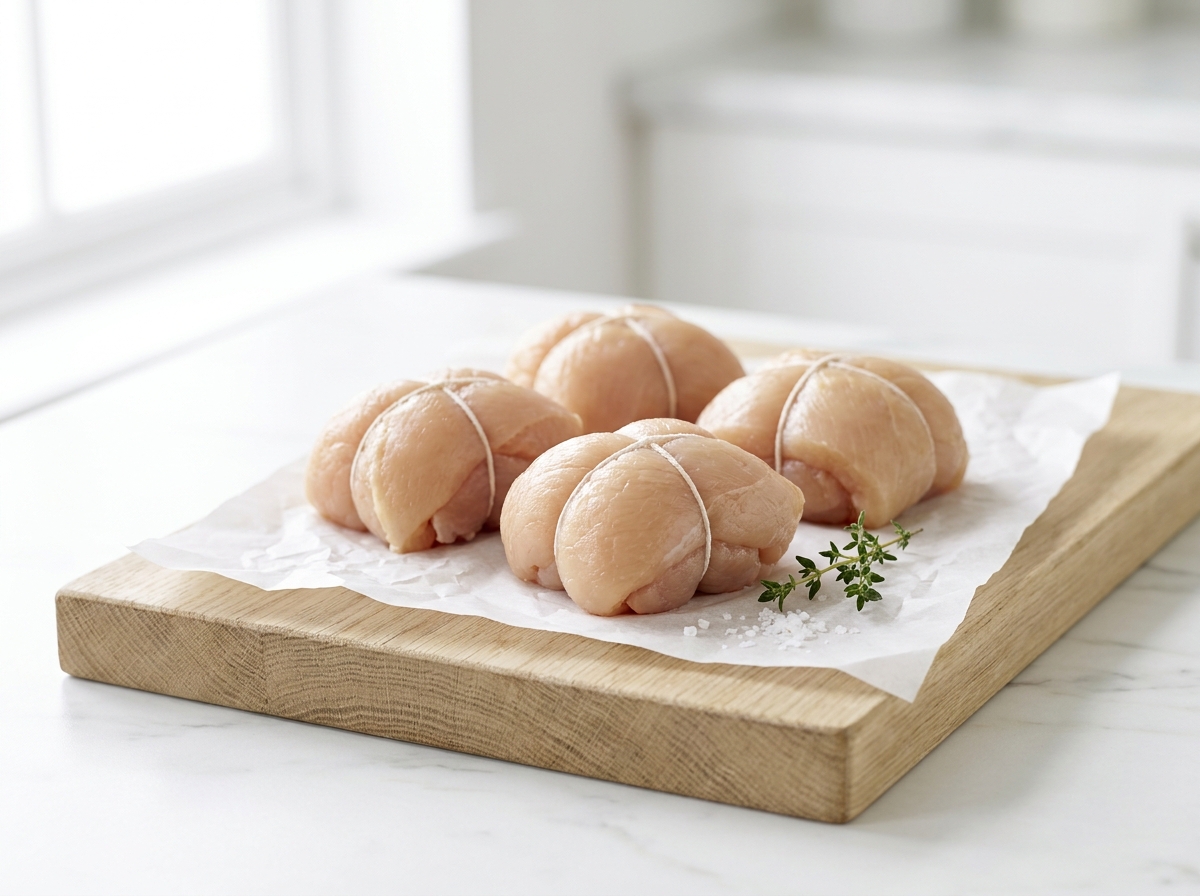 Paupiettes de Volaille Maison halal, hors du pack