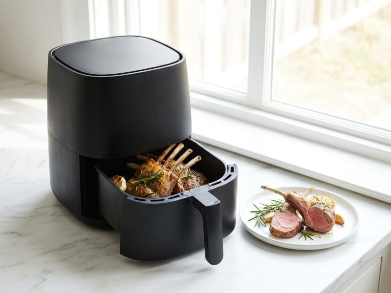 Côtelettes d’agneau à l’air fryer
