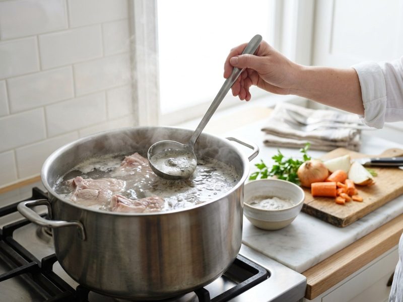 Blanchir une viande : pourquoi on le fait, et quand c’est inutile