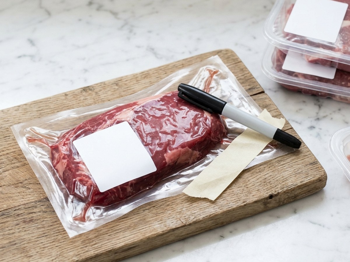 Congeler une viande : ce que devient la date de l’étiquette