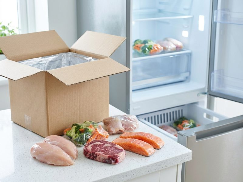Congeler sa viande dès la réception