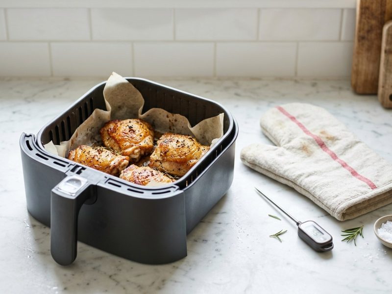 Convertir une recette de four en air fryer