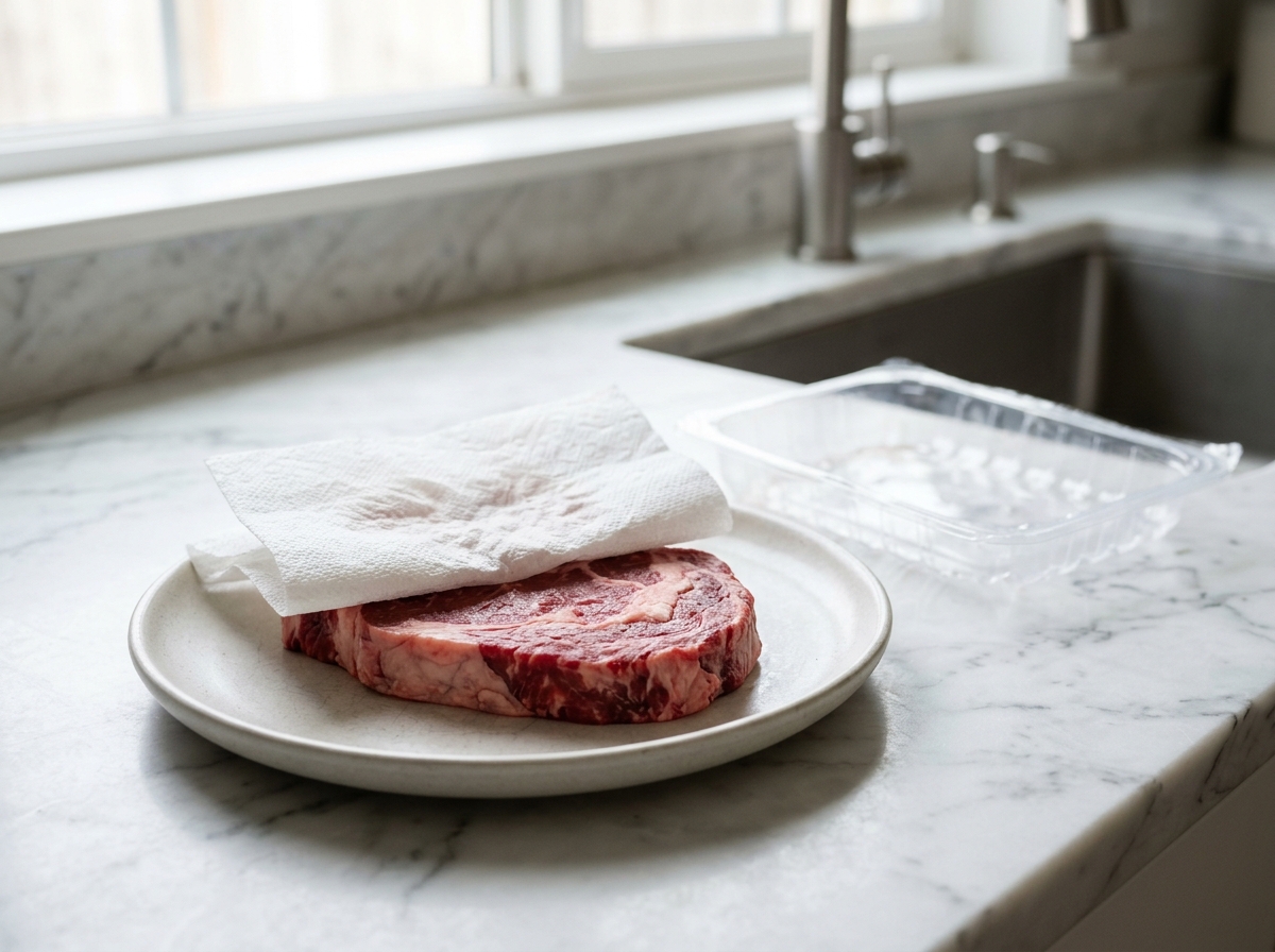 Faut-il rincer une viande sortie du sous vide