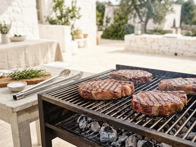Griller sans carboniser la viande