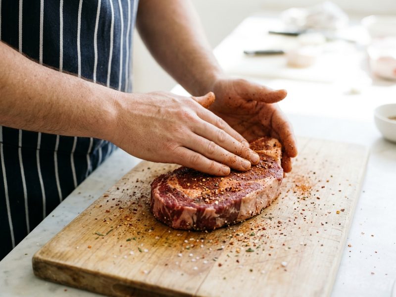 La marinade sèche, un rub d’épices sur la viande