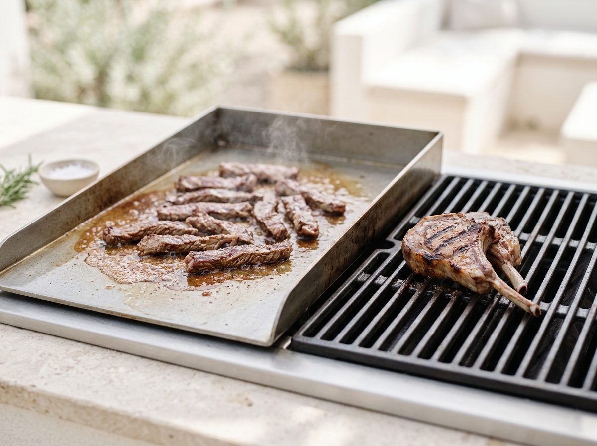 La plancha ou la grille, que choisir