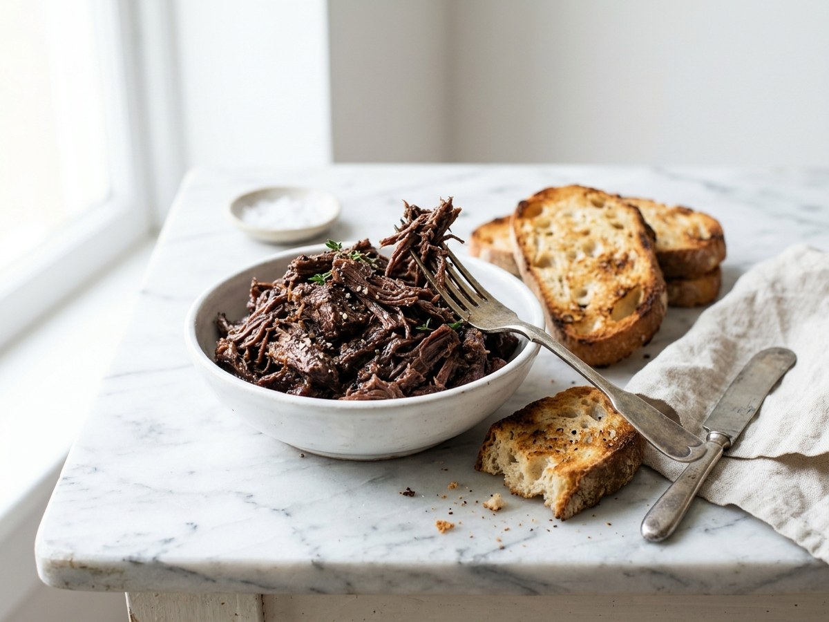 La rillette de bœuf Black Angus, la plus riche de la gamme