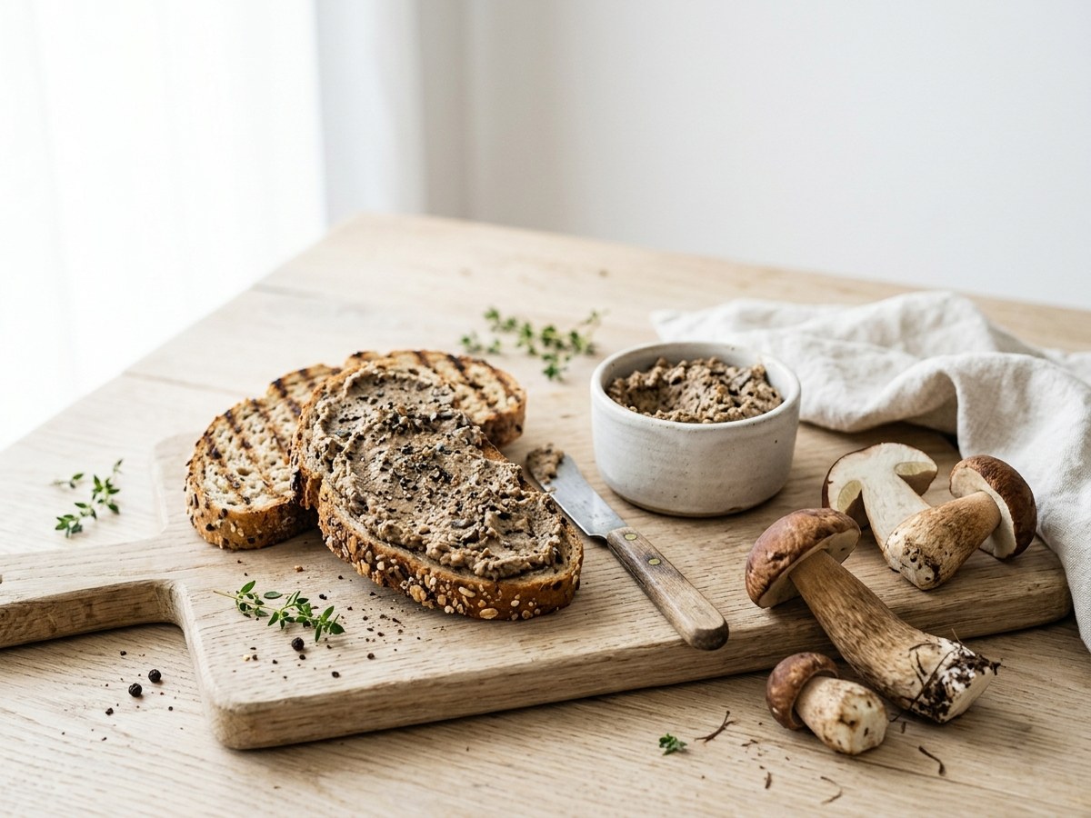 La terrine de volaille aux cèpes, la plus rustique