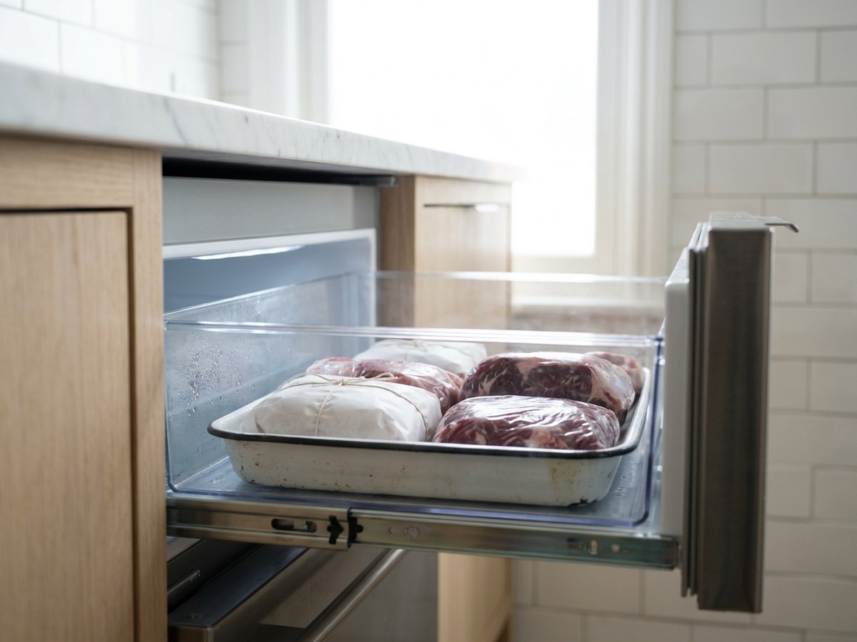 Le bac à viande : à quoi il sert vraiment