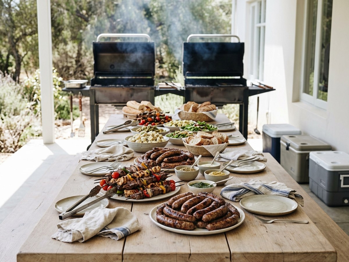 Le barbecue pour trente personnes : l’organisation avant la braise