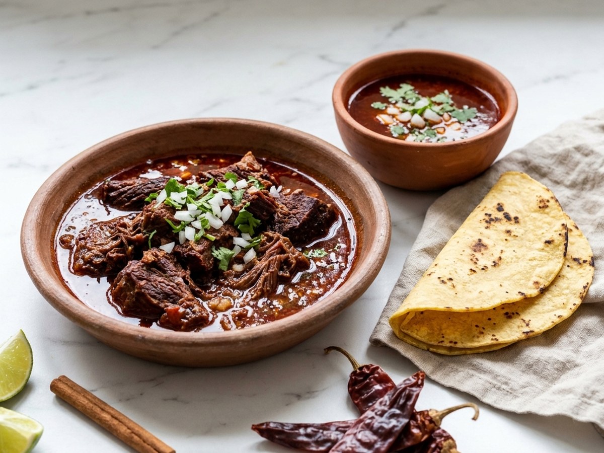 Le birria de bœuf : le morceau qui tient quatre heures de braise