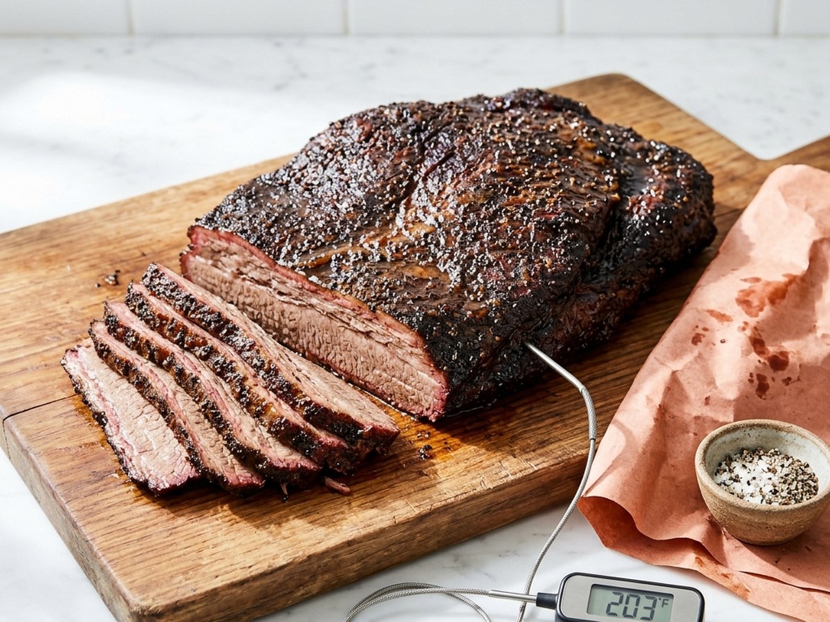 Le brisket : la poitrine de bœuf, et le palier qui fait douter