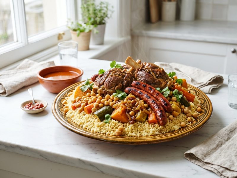 Le grand couscous pour vingt, les viandes