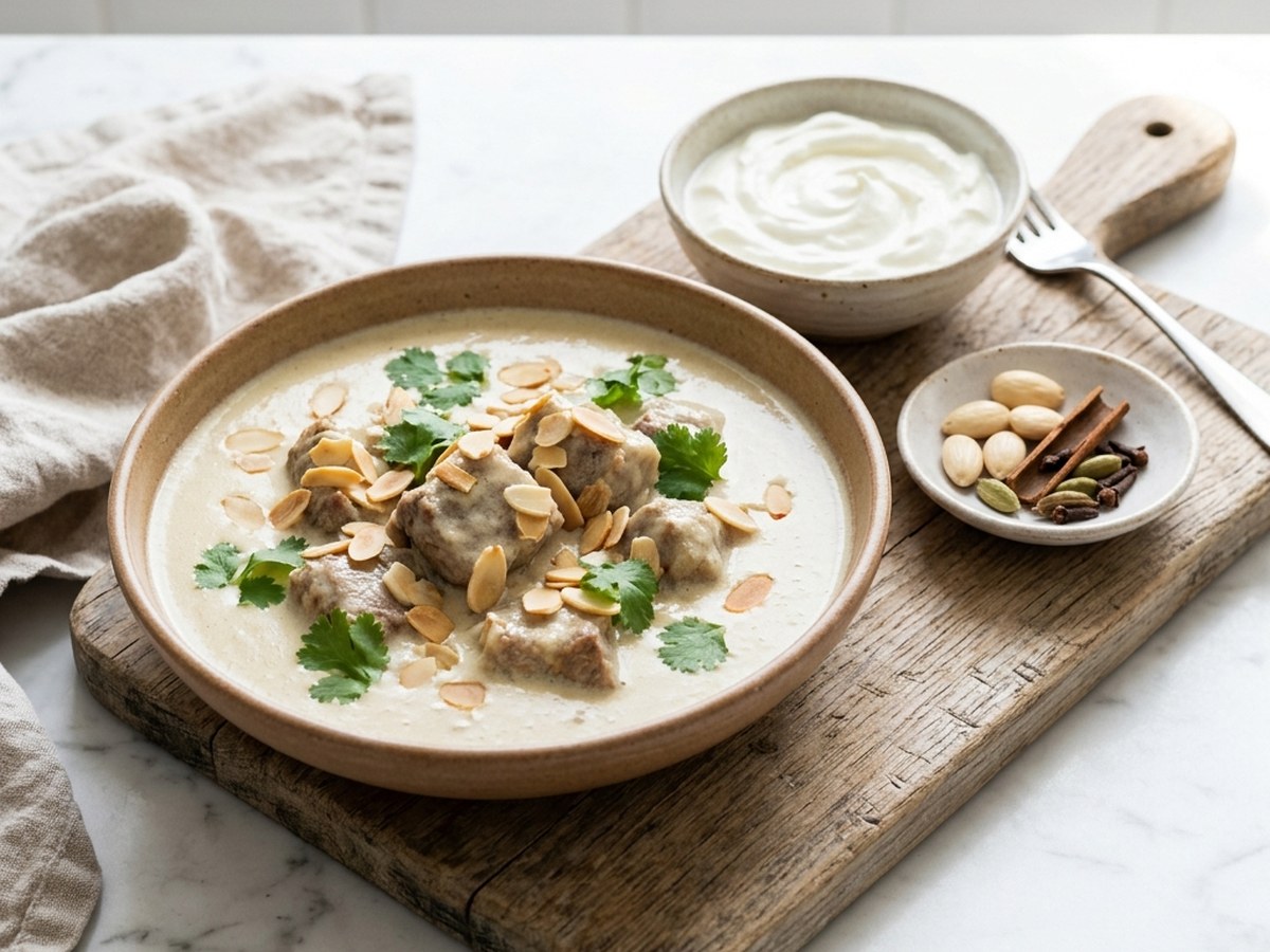 Le korma : le yaourt qui attendrit sans tourner