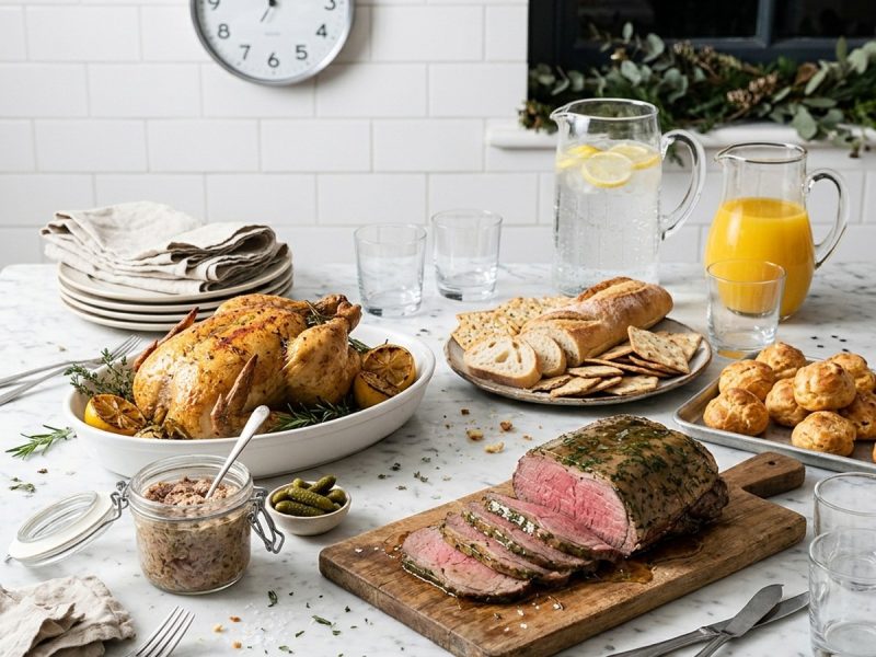 Le repas du Nouvel An, quand on passe à table à vingt-deux heures