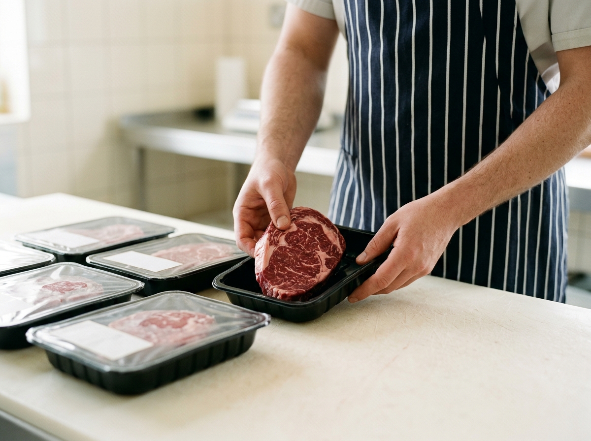 Le sous vide à l’atelier, comment on emballe une commande