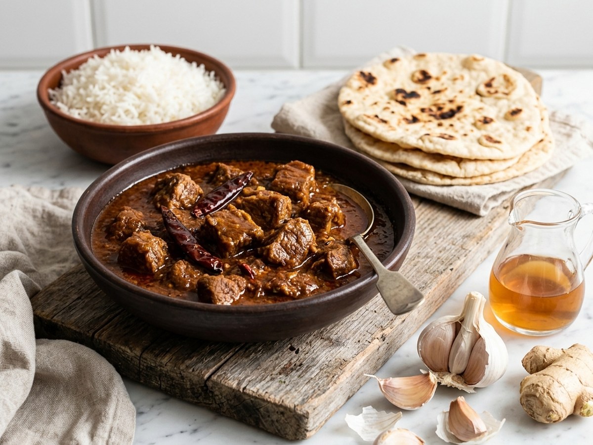 Le vindaloo : le vinaigre à la place du vin, depuis l’origine