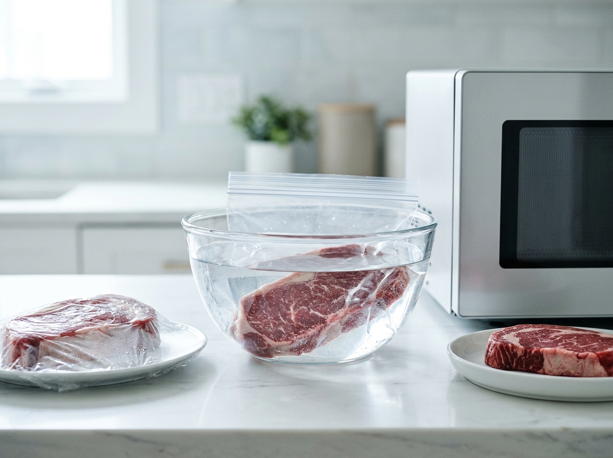 Les trois façons de décongeler une viande