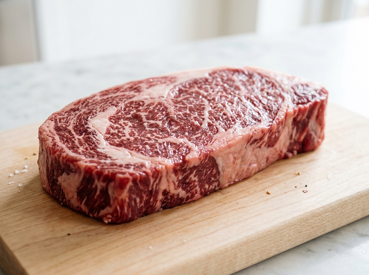 Lire le persillé d’une viande