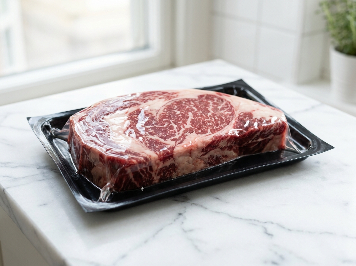 Pourquoi on retire l’air autour de la viande