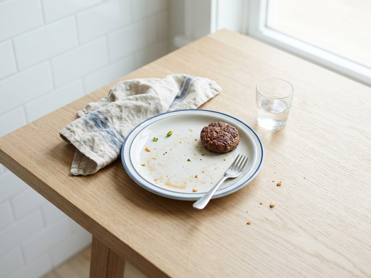 Quand un enfant refuse la viande