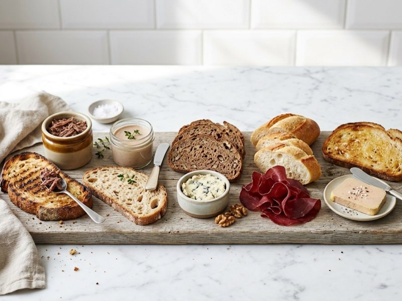 Quel pain avec quelle charcuterie : six situations, six pains