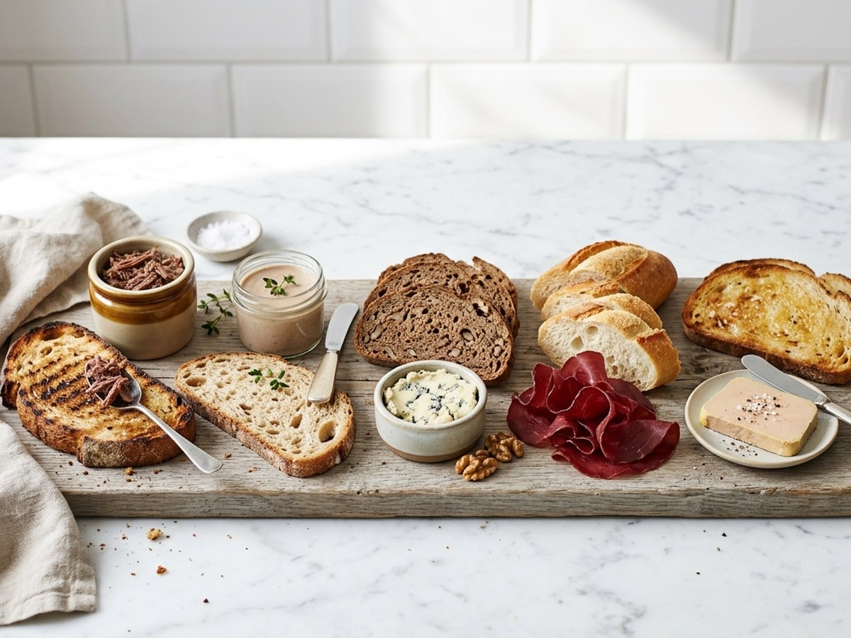 Quel pain avec quelle charcuterie : six situations, six pains