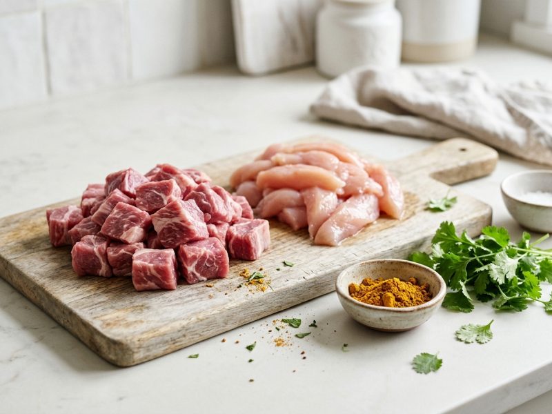 Quelle viande pour un curry ?