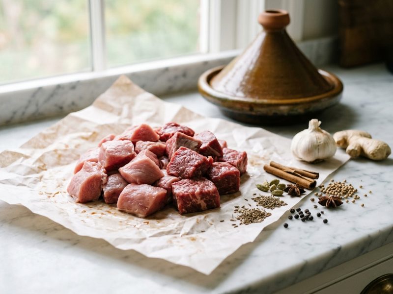 Quelle viande pour un tajine de bœuf ou de veau ?