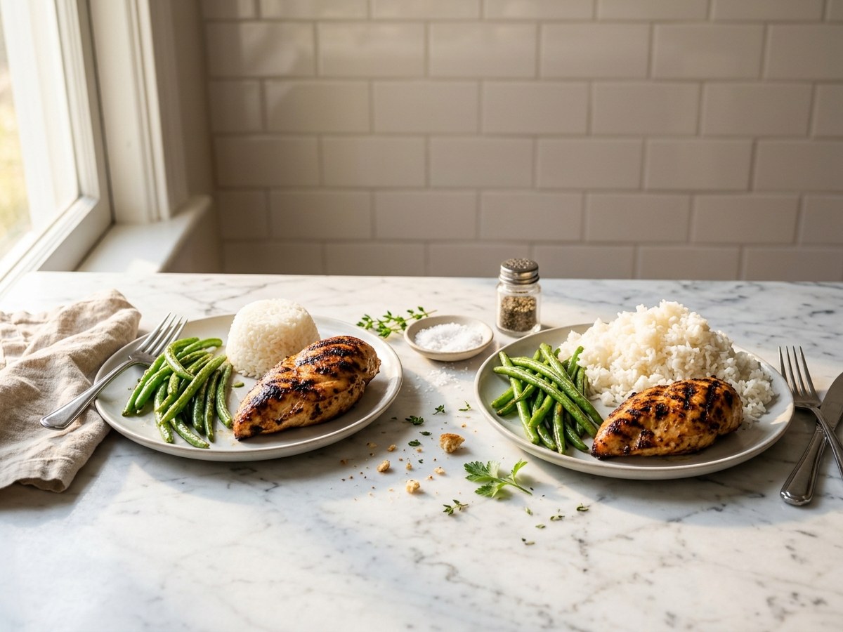 S’entraîner à deux sans faire deux repas