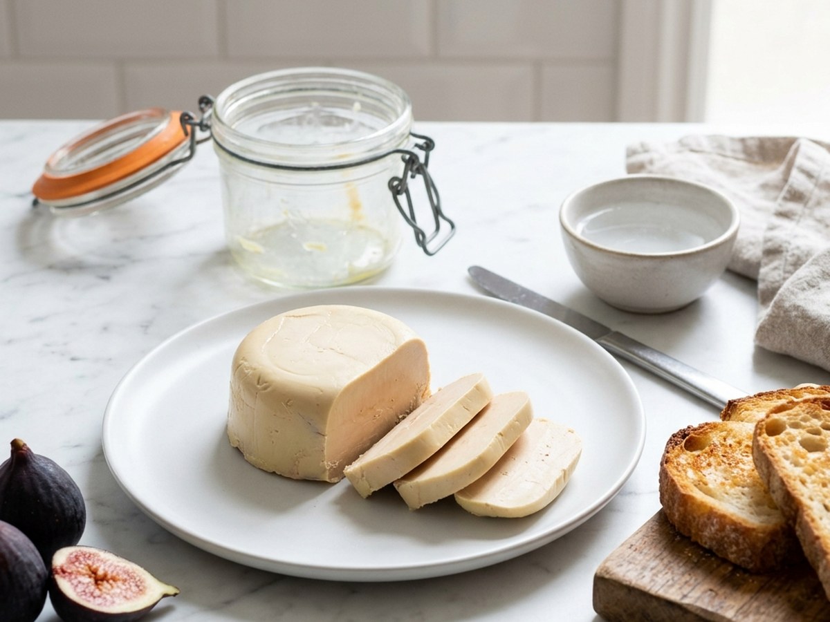 Servir un bloc de foie gras : le sortir, le couper, le poser