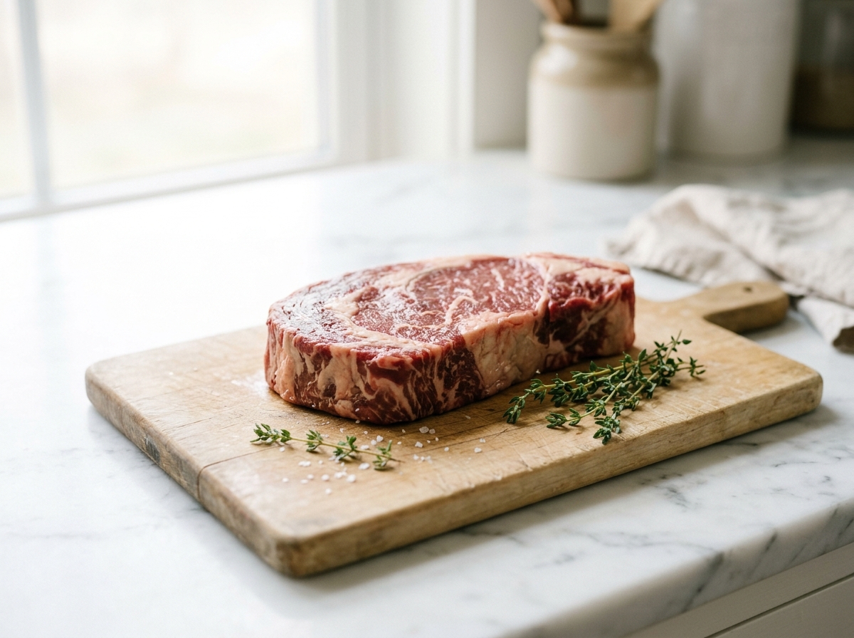 Sortir la viande du froid avant de la cuire