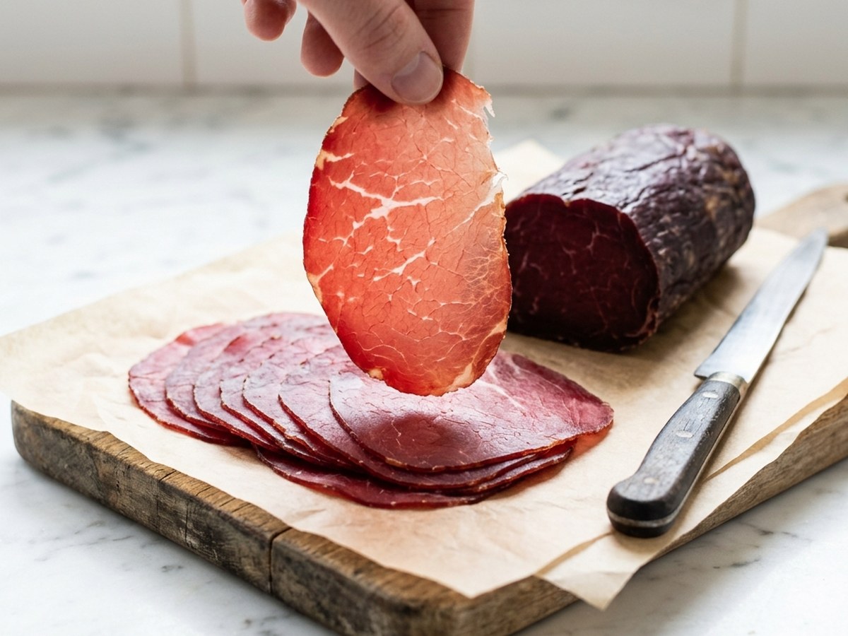 Trancher la cecina : le plus fin possible, et pourquoi c’est tout le sujet