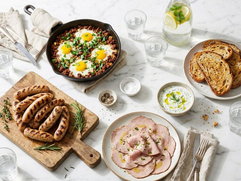 Un brunch pour recevoir : la viande qui tient jusqu’à midi